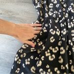 Rebecca Taylor Silk Leopard Dress Nordstrom Bobcat Print 2 Pockets Photo 4