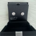 New Stud Earrings (1/10 Ct. ) Silver Photo 6
