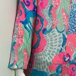Lilly Pulitzer  Emerald Beach Cover-up Tunic Dress Pink I’m So Jelly Small Photo 11