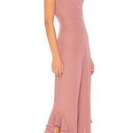 Amanda Uprichard MOONLIGHT JUMPSUIT in henna Photo 1