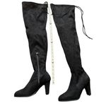 Catherine Malandrino Monarch Heeled Over The Knee Boots 8.5 Black New Photo 0