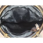 Black Beaded Sequin Purse Handbag Evening Bag Gold Chain Vtg Hong Kong Photo 7