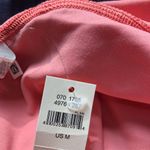 Aerie Offline Retro Floral Pink Orange Athletic Shorts Size Medium Trendy Comfy Photo 6