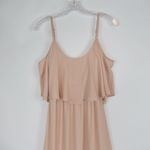 Show Me Your Mumu Caitlin Ruffle Maxi Dress Dusty Blush XS Special Occasion Photo 4