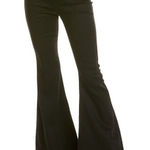Free People NWT  Womens‎ Mid Rise Flare Leg Jeans Trouser Pants Size 28 Black Photo 0
