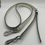 Michael Kors White Leather Crossbody/shoulder Bag Replacement Strap-silver Photo 8