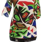 Cache Black Red Green White Lot 2 Pcs Bundle Silk Sequin Dress New $198 NWT Photo 2