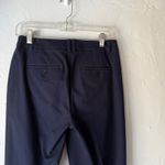 Talbots  Womens Navy Blue High Waist Straight Leg Dress Pants 2 Preppy Career Photo 3