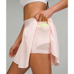 Lululemon Court Rival High-Rise Athletic Skirt Size 2 Long Strawberry Milkshake Photo 3