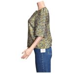 Sézane  Gabrielle Blouse, Jacquard Floral, FR36/US4 Photo 9