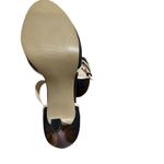 Anne Klein Zetenia Two-Tone Double Strap Platform Heels Navy Women Size 8 Photo 6