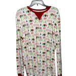 Wondershop Sleepshirt White Christmas Long Sleeve Joyful Cotton Women Medium T Photo 5