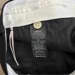 Wilfred  Aritzia Black The Effortless Pleated Front Short Linen Wide Leg 4 Photo 8