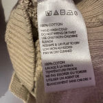 BDG Urban Outfitters  Chuncky Knit Button V Neck‎ Longsleeve Cream Sweater  XS Photo 4