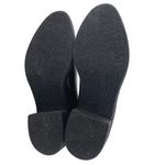 ZARA  Women's Black Leather Almond Toe Buckle Strap Ankle Boots Booties Size 8 Photo 3