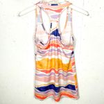 Lululemon Womens Cool Racerback Tank Top Luon Light Fabric Stretch Multi Size 8 Photo 4