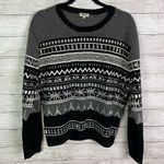 Kenzo Striped Embroidered Wool Eye Motif Embellished Sweater Size Large Photo 0