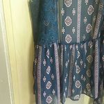 No Boundaries  Sheer Open Aztec Vest Photo 1