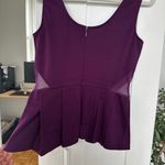 Jack by BB Dakota Purple Peplum Tank Top Photo 2