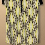 Forever 21 Love 21 Forever Geometric Print Tunic Mini Dress Size Large Black Green Blue Photo 3