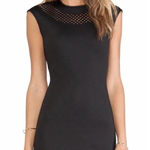 Torn By Ronny Kobo Morgan Laser Cut Dress Black Size XS Photo 0