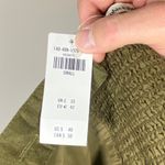 Abercrombie & Fitch NWT Linen Foldover Square Neck Sleeveless Crop Top - Small Photo 3