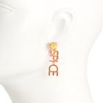 Betsey Johnson NWT  Pumpkin Spice Mismatched Earrings Photo 1