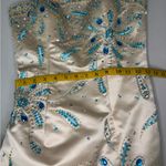 Tiffany Designs Vintage Prom Dress Floral Sequins And Beads #204 Photo 11