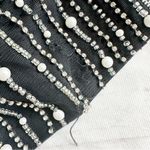 H:ours  Women's Decadence Black Sequined‎ Bustier Top Size Medium Revolve Photo 3