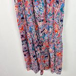 Japna NWT  Sleeveless Floral Tie Back V-Neck Midi Dress Size Small S NEW Photo 7