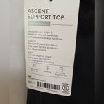 Athleta NWT  Ascent Built-In Bra Support Tank‎ Top Size Small Photo 3