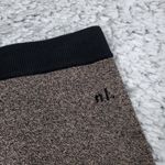 Nude Lucy Women’s Active Knit Shorts Organic Cotton Granite Size XS Brown Black Photo 3