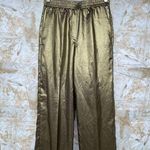 8 PM the label metallic pull up pants size XS Gold Photo 0