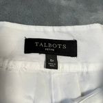Talbots Pleated Floral-Border Skirt Size 6P Easter Preppy Office Knee Length Photo 5