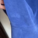 Lululemon Perfectly Oversized Cropped Crewneck Blue Size 10 Photo 5