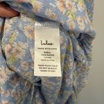 Lulus  Sunny Bliss Light Blue Floral Print Tiered Maxi Dress Photo 14