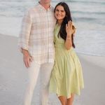 EDUN CHOI X RTR Neon Green 100% Cotton Scoop Neck Poplin Midi Dress Size 2 Photo 14