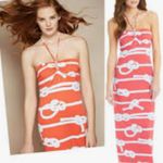 J. McLaughlin  nautical rope halter bandeau maxi dress Photo 1