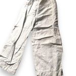 Bimba y Lola linen cotton mint green capri pants size 36 Photo 7