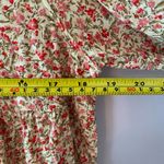 American Eagle  Pink Cream Floral Flowy Long Sleeve Blouse Top Women's size Small Photo 6