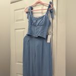 Sienna Sky 2 pieces set crop top and wide leg pants Photo 1