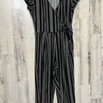 Derek Heart Stripped jumpsuit Photo 1