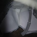Niptuck 12 Black White Striped Pin Up Swim Suit Photo 1