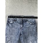 CAbi Jeans Women 10 Low Rise Skinny Acid Wash Festival Party Casual Retro 30x29 Photo 3