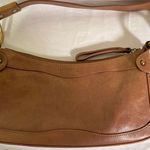 Kenneth Cole  NY TAN GENUINE LEATHER SHOULDER BAG HOBO HANDBAG PURSE Photo 1