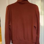 89th & MADISON BRAND DEEP DARK MAUVE COLOR TOP V NECK POP OVER LS TOP SIZE L Pink Size L Photo 5