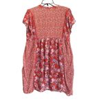Knox Rose Red Floral Print Mini Dress. Size Medium Photo 4