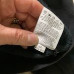 Nike Tech Funnel Neck Hooded Sweatshirt Silver Printed Logo Womens Small Photo 5