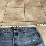 2 pair Levi Strauss Co 501 Denim Cutoff Shorts Distressed Raw Hem Womens Size 33 Blue Photo 8
