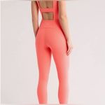 FP Movement Never better Strappy Back
Jumpsuit SZ XS Neon Coral NWT Pink Photo 1